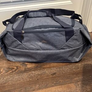 High Sierra Blue and Gray Duffel Bag - 2 pack